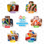 Load image into Gallery viewer, Jelly Blox Construction Dump Truck Set | 30 Pieces | Toddler & Preschool Building Blocks Kids Can Squeeze, Stretch, Squish | MESH ACCREDITED | Safety Tested & Ouch-Free | Sensory Play Toy Ages 2+