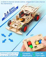 Load image into Gallery viewer, Poraxy STEM Kits for Kids 8-10, STEM Toys for Boys Ages 8-13, Remote Control Car, Wooden 3D Puzzles 8-12 Science Projects Building Model, Birthday Gifts for 8 9 10 11 12 13 14 Year Old Teen Boys Girls