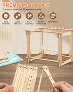 Load image into Gallery viewer, Poraxy 5 Set STEM Science Kits for Kids Age 8-12, Wooden Building STEM Projects 8-10, 3D Puzzles, Experiment Circuits Model, Toys for Ages 8-13, Gifts for Boys and Girls 6 7 8 9 10 11 12 13 Years Old