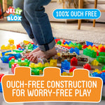 Load image into Gallery viewer, Jelly Blox Construction Dump Truck Set | 30 Pieces | Toddler & Preschool Building Blocks Kids Can Squeeze, Stretch, Squish | MESH ACCREDITED | Safety Tested & Ouch-Free | Sensory Play Toy Ages 2+