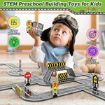 Load image into Gallery viewer, Goodtiles Magnetic Tiles Road Expansion Set, STEM Magnetic Building Blocks for Kids Ages 3-5 4-8 5-7, Preschool Learning Sensory Kids Toys for Toddler Birthday
