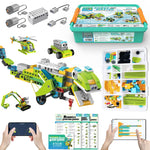 Load image into Gallery viewer, Coding Robot Kit for Kids Ages 6+, 200+ in 1 APP Control Dinosaur Robot Toy, Educational Scratch Program Robotic Kit with 47 Video Courses,Birthday Children's Day Gift for Boys Girls(600 Blocks)