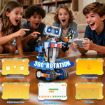 Load image into Gallery viewer, okk Robot Building Toys for Boys, STEM Projects for Kids Ages 8-12, Remote & APP Controlled Engineering Learning Educational Coding DIY Building Kit Rechargeable Robot Toy Gifts for Girls