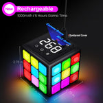 Load image into Gallery viewer, Xinbeiya Rechargeable Game Handheld Cube - 15 Fun Brain &amp; Memory Game with Score Screen - Christmas Easter Birthday Gifts for Boys Girls Ages 6-12+ Years Old - Toy Gift Idea for Kids Teens (Black)
