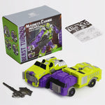 Load image into Gallery viewer, MIEBELY Toddler Robot Vehicles Set - 4Pcs Transforming Robots Toys for Kids - Magnetic Toys with Sturdy Connectors, Easy DIY Assembly Function - 4-in-1 Educational STEM for 3 4 5 6 Year Old Boys
