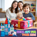 Load image into Gallery viewer, cossy Magnetic Tiles Space Set, Magnet Tiles with Astronaut, Magnetic Tiles for Kids Ages 4-8, STEM Toys, Magnet Blocks for Boys and Girls, Creative Building Toys, Space
