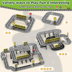 Load image into Gallery viewer, Goodtiles Magnetic Tiles Road Expansion Set, STEM Magnetic Building Blocks for Kids Ages 3-5 4-8 5-7, Preschool Learning Sensory Kids Toys for Toddler Birthday
