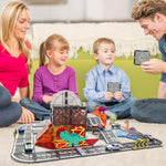 Load image into Gallery viewer, SKTMYY Magnetic Tiles Road Set with Pullback Car, Magnetic Tiles for Kids Ages 3-5 4-8, Magnet Building Tile for Toddler Kids Boys Girls, Creative STEM Building Toy &amp; Learning Educational Magnet Toys
